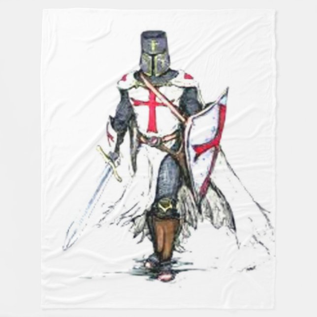 MANTA POLAR CABALLEROS TEMPLAR (Anverso)