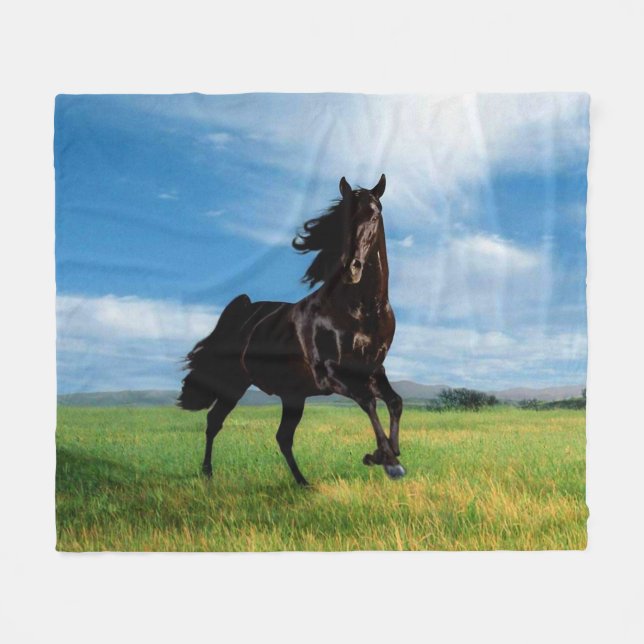 Manta Polar Caballo (Frente (Horizontal))
