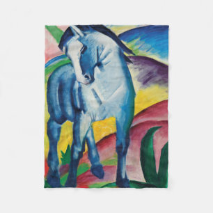 Manta Polar Caballo azul I de Franz Marc