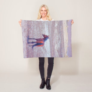 Manta Polar Caballo desierto P8640