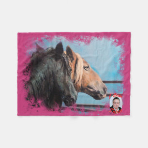 Manta Polar Caballos/Cabalos/Horses