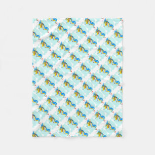 Manta Polar Caballos de mar cortos/cubiertas