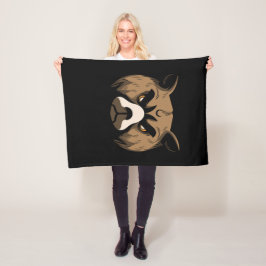 Manta Polar Cabeza de oso