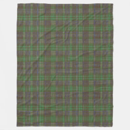 Manta Polar Cabin Forest Green Tartan