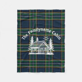 Manta Polar Cabina acogedora personalizada Throw Blanket