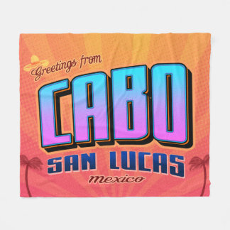 Manta Polar Cabo San Lucas Baja Mexico Blanket