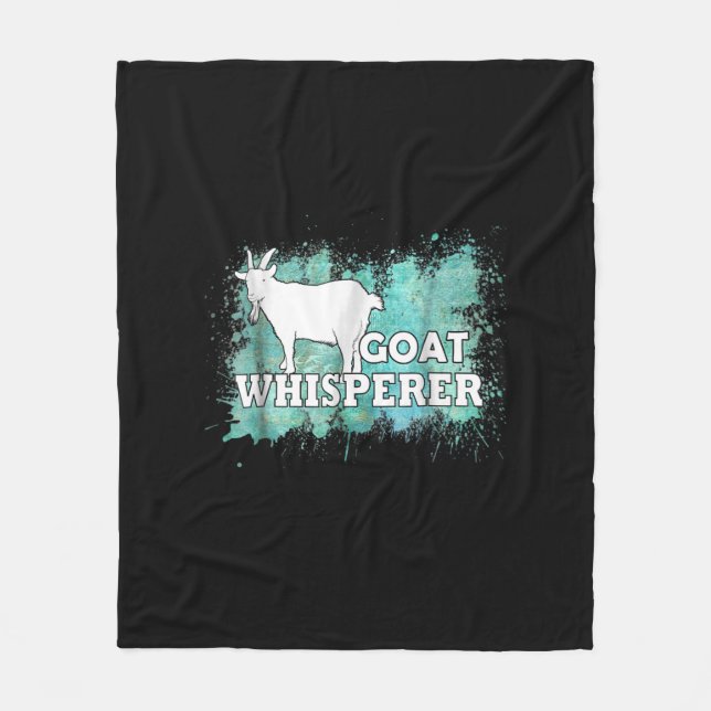 Manta Polar Cabra Whisperer Cabra Granjero (Anverso)
