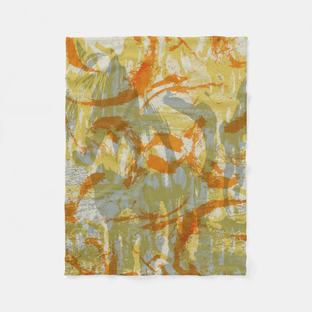 Manta Polar Cabraza de caballo en toile (Anverso)