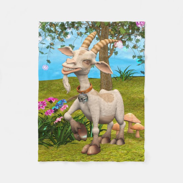 Manta Polar Cabrito Feliz (Anverso)