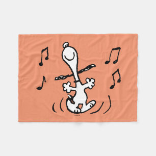 Manta Polar Cacahuetes   Baile Snoopy