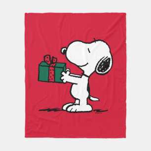 Manta Polar Cacahuetes   Entrega de Navidades Snoopy