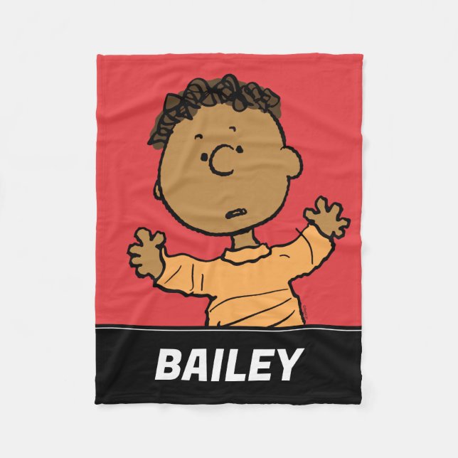 Manta Polar Cacahuetes | Franklin Look (Anverso)