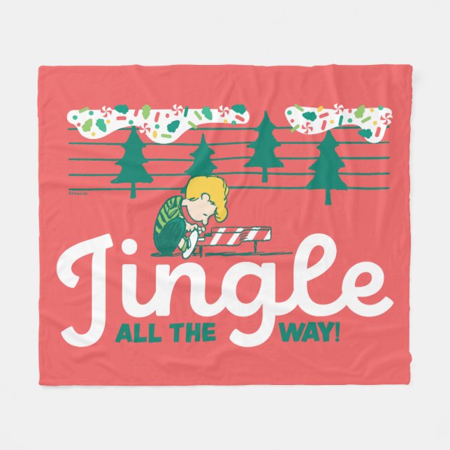 Manta Polar Cacahuetes | Jingle All Way (Frente (Horizontal))