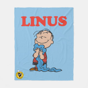 Manta Polar Cacahuetes   La sonrisa de Linus Blanket