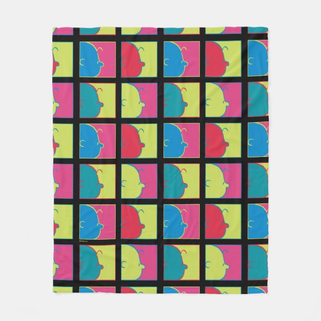 Manta Polar Cacahuetes | Modern Pop Art Charlie Brown (Anverso)