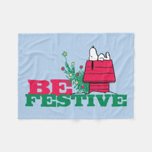 Manta Polar Cacahuetes   Ser festivo