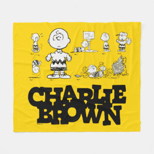 Manta Polar Cacahuetes   Siempre Charlie Brown
