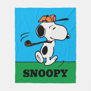 Manta Polar Cacahuetes   Snoopy Golf