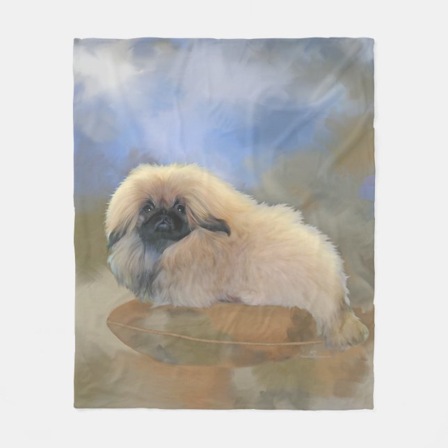 Manta Polar Cachorro Bonito (Anverso)