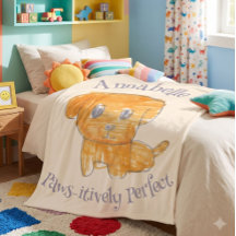 Cachorro dorado adorable arte infantil positivamen