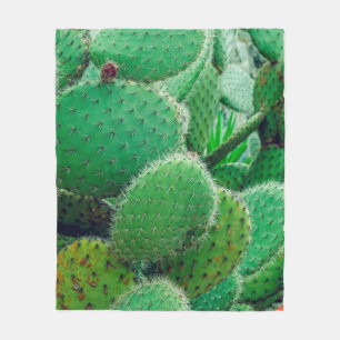 Manta Polar Cactus, cactus de pera espinosa, espinas de cactus