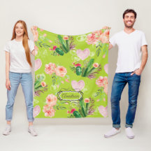 Cactus Green Floral Personalizada