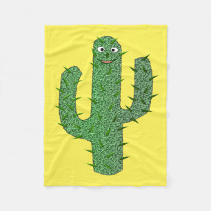 Manta Polar Cactus Happy Day of the Dead