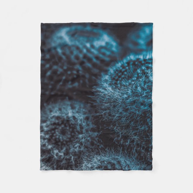 Manta Polar Cactus oscuro (Anverso)