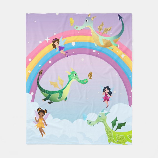 Manta Polar Cada chica sueña (Anverso)