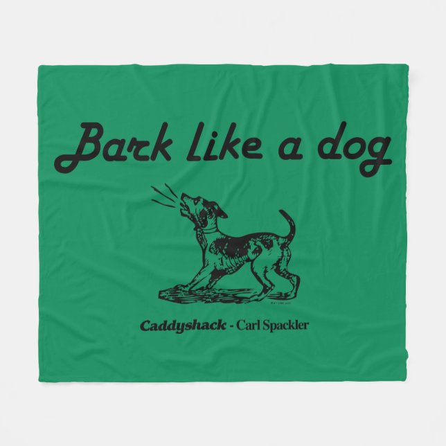Manta Polar Caddyshack | Barca Como Perro! (Frente (Horizontal))