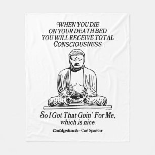 Manta Polar Caddyshack Tengo Que Ir Por Mí