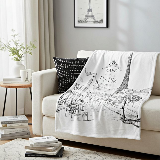 Manta Polar Cafe Paris (Subido por el creador)