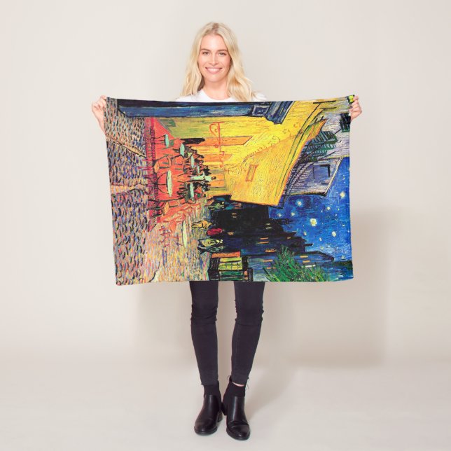 Manta Polar Cafe Terrace at Night, Vincent van Gogh, 1888 (In situ)