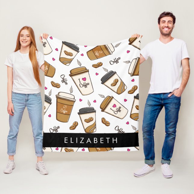 Manta Polar Cafés, Frijoles para café, amante del café, nombre (In situ)