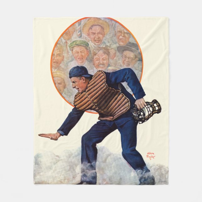 Manta Polar Caja fuerte en la placa (Anverso)