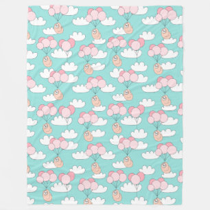 Manta Polar Cajeta de espuma corta