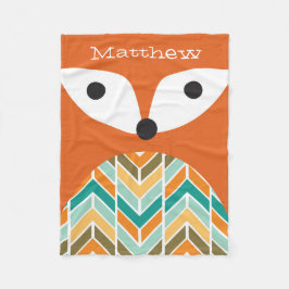 Manta Polar Cajeta personalizada de la fleta de Fox