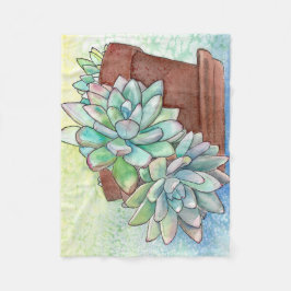 Manta Polar Cajón de fundas suculentas