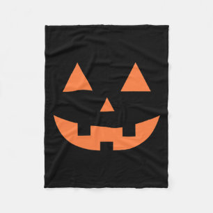 Manta Polar Calabaza de Jack O' Lantern de Otoño de Halloween 