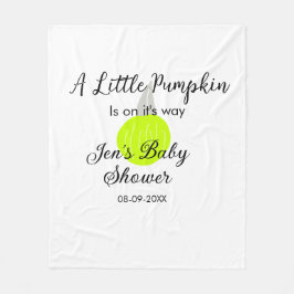 Manta Polar Calabaza de neón verde calabaza pequeña está en ca