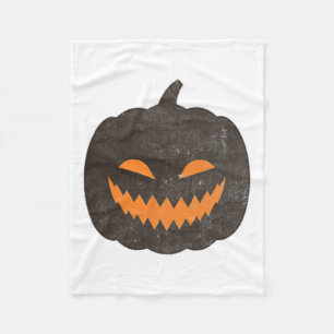 Manta Polar Calabaza Halloween Jack-o-lantern