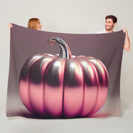 Manta Polar Calabaza rosa brillante