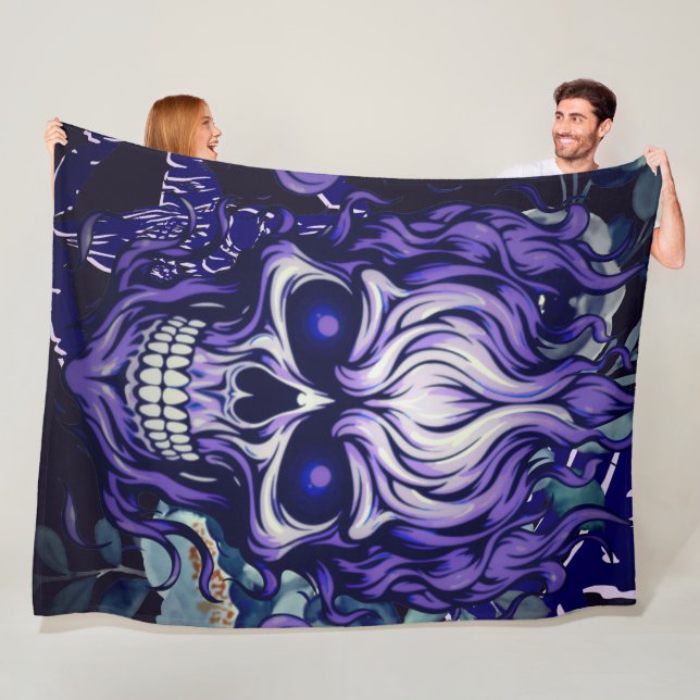 Manta Polar Calavera (In situ)