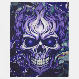 Manta Polar Calavera