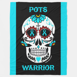 Manta Polar Calavera/Guerrero...POTS