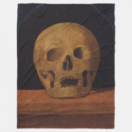 Manta Polar Calavera humana (por Mariotto Albertinelli)