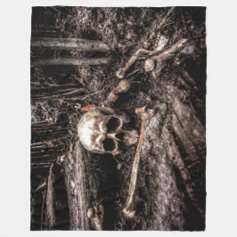 Manta Polar Calavera pirata