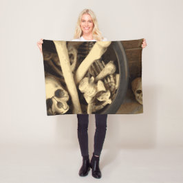 Manta Polar Calderón de huesos.