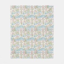Caléndula preppy grandmillennial floral onda raya