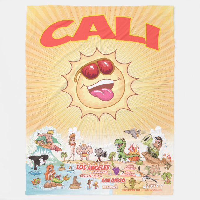 Manta Polar Cali Beach Paradise (Anverso)